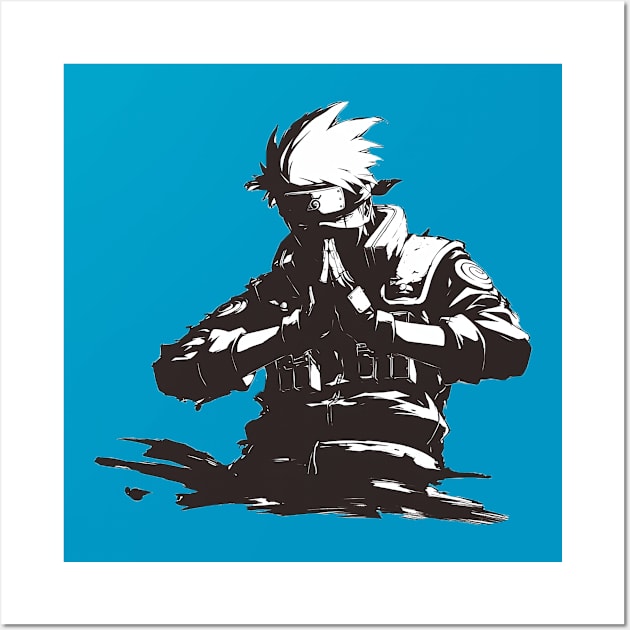 kakashi Wall Art by sample the dragon